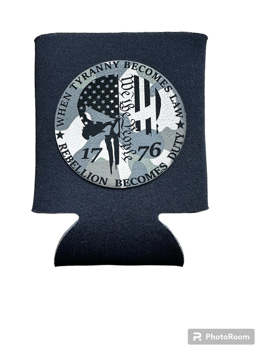 When Tyranny Becomes Law Rebellion Become Duty Drink Koozie